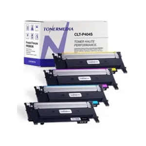 TONERMEDIA - x4 Toner Samsung CLT-P404C CLT 404S K404S C404S M404S Y40... pas cher