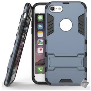 htdmobiles Housse etui coque rigide anti choc pour Apple iPhone 7 + verre trempe - BLEU FON pas cher