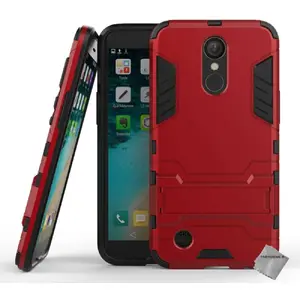 Htdmobiles Coque LG K10 (2017) - Rouge pas cher