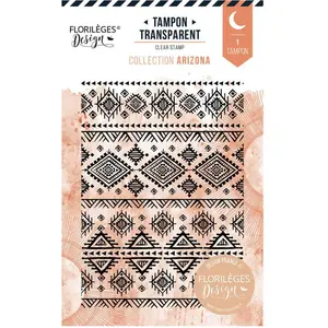 Florilèges Design Tampon transparent Motifs ethniques #1