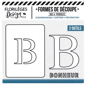Florilèges Design Die Set Lettre B pas cher