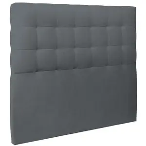 Comparateur de prix : Prestige Literie Tete de lit Capitonnée Velours - Bois massif - L 160 cm - Ep 10 cm rembourré
