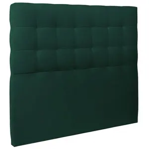 Comparateur de prix : Prestige Literie Tete de lit Capitonnée Velours - Bois massif - Vert - L 180 cm