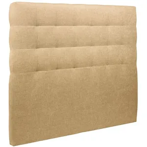 Comparateur de prix : Prestige Literie Tete de lit Capitonnée Tissu Jaune L 180 cm - Ep 10 cm rembourré