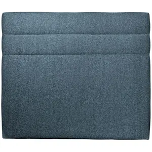 Comparateur de prix : SOMMEIL DE PLOMB Tete de lit Lignes Bouclette Noir - Ep 10 cm rembourré Prestige Literie