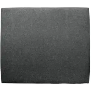 Comparateur de prix : SOMMEIL DE PLOMB Tete de lit Tapissée Tissu Noir - Ep 10 cm rembourré Prestige Literie