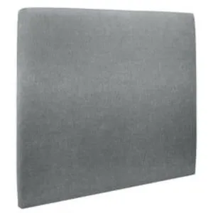 Sommeil de plomb Tete de lit Tapissée Tissu Noir - Ep 10 cm rembourré Prestige Literie pas cher