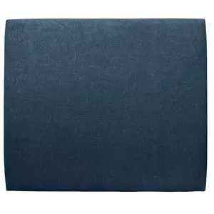 Sommeil de plomb Tete de lit Tapissée Tissu Noir - Ep 10 cm rembourré Prestige Literie pas cher