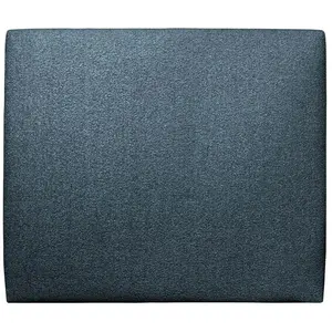 Comparateur de prix : Tete de lit Tapissée Bouclette Bleue l 180 cm - Ep 10 cm rembourré