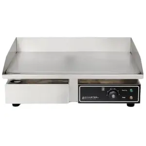 Dynasteel Plancha Électrique Professionnelle - Lisse 55 cm pas cher
