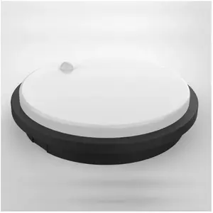 Hublot led Extérieur Rond 10W IP54 avec détecteur de mouvement - Noir ...Vendu paramazon