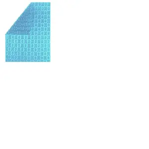 Comparateur de prix : Bâches-Piscines.com Bâche à Bulles Piscine 10x5 m OXO Light Blue 400 microns - Non Bordée - Confection France - Kit oeillets + bâchette protection