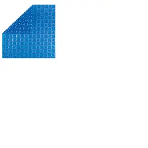 Bâches-Piscines.com Bâche à Bulles Piscine 5x4,5 m OXO Dark Blue 500 microns - Non Bordée - Confection France - Kit oeillets et bâchette de protection pas cher