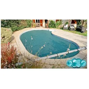 BACHES-PISCINES.COM Bâche à Bulles 7x4 m Éco-Durable OXO Preserve 400 microns - Non Bordée - Pour Piscine Enterrée ou Hors-Sol - Confection France pas cher