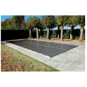 Comparateur de prix : Bâche d'hivernage - BACHES-PISCINES.COM - 10,70 x 5,70 m - 550 g/m² - Gris Anthracite - Protection hiver