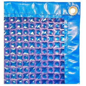 Bâches-Piscines.com Bâche à Bulles Piscine OXO Dark Blue 500 microns -... pas cher
