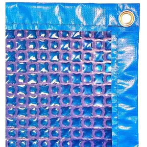 BÂCHES-PISCINES.COM Bâche à Bulles Piscine 7x4 m OXO Dark Blue 500 mic...