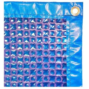 Comparateur de prix : Bâche à Bulles Piscine 12x6 m oxo Dark Blue 500 microns - Bordée 4 côtés + Oeillets Posés + Bâchette Protection - Direct Usine