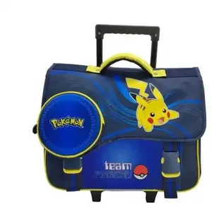 Grand cartable à roulettes Pokémon primaire 40cm pas cher
