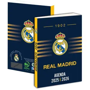 Real Madrid Agenda Scolaire Real 2025 2026 - Collection Officielle pas cher