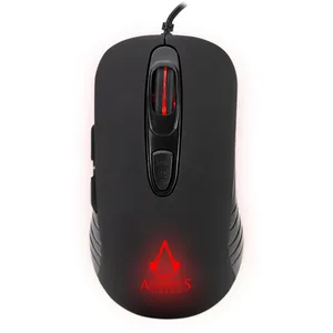 TRADE INVADERS ASSASSIN'S CREED WIRED MOUSE 3600 DPI BLACK pas cher