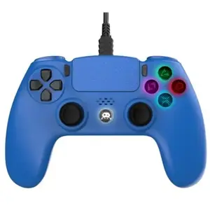 Freaks And Geeks - Wired Controller for PS4 with 3M Cable - Blue pas cher