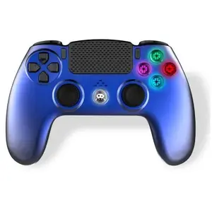 Comparateur de prix : TRADE INVADERS Manette Sans Fil Bleue - Freaks And Geeks-Accessoire-PS4