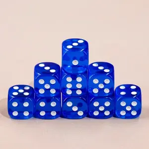 Epic Forge Lot de 36 dés 6 Faces - 12mm- Bleu Transparent pas cher