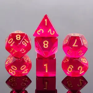 Comparateur de prix : Epic Forge Lot de 7 dés Multiformat 16mm - Violet Foncé Transparent