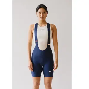 Wilma - Raphaelle Bibshort - Cuissard vélo femme Navy - L pas cher