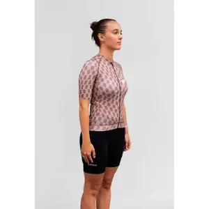 Wilma - Muriel - Maillot vélo femme Marron - XS pas cher