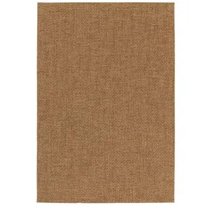SWEEEK Tapis intérieur/extérieur effet jute coloris caramel. 120 x 170cm stabilisé aux UV pas cher