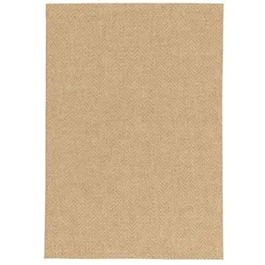 Comparateur de prix : SWEEEK Tapis intérieur/extérieur effet jute coloris naturel 120 x 170cm stabilisé aux UV