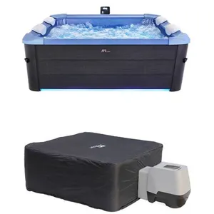 sweeek Spa rigide 6 personnes sapphire + housse thermiqueVendu paramazon