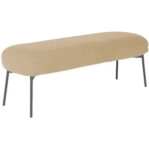 sweeek Banc, bout de lit, bouclette texturée, beigeVendu paramazon