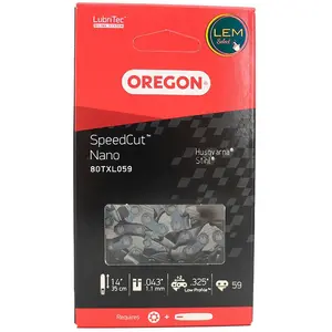 Chaîne de tronçonneuse Oregon .325 59 maillons 80TXL059 - Compatible a... pas cher