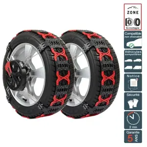 POLAIRE Chaine neige montage frontal et tension automatique pneu 225/70R14 pas cher