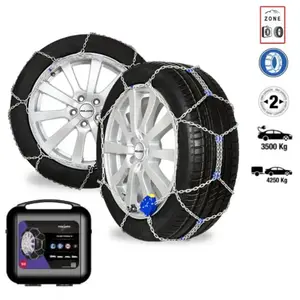 POLAIRE Chaînes neige voitures électriques pneu 195/65R14, Homologuées loi mon... pas cher