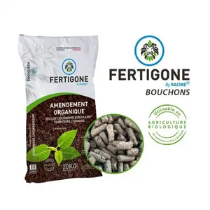 Paillage Compost Bio D'Amendement Nutritif 20kg Racine Pro117 pas cher