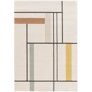 AFK Living Tapis super doux très graphique 80 x 150 pas cher