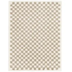 AFK Living Tapis à poil haut doux et confortable 160 x 213 pas cher