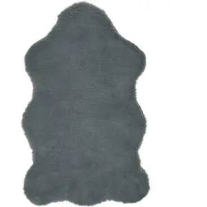 AFK Living Tapis ultra doux imitation fourrure 120 x 120 pas cher