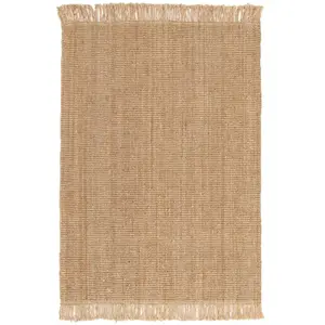 AFK Living Tapis en jute naturelle de haute qualité 120 x 170 pas cher