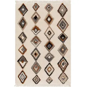 AFK Living Tapis doux et design style ethnique multicolore 160 x 230 pas cher