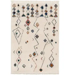 AFK Living Tapis doux et design style ethnique multicolore 160 x 230 pas cher