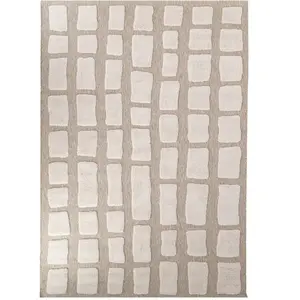 AFK Living Tapis design style naturel slow life 120 x 170 pas cher