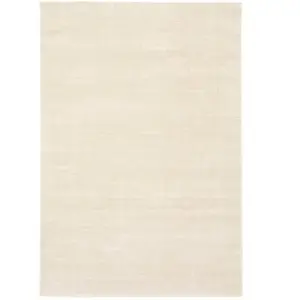 AFK Living Tapis design a poil ras facile d'entretien beige 160 x 230 pas cher