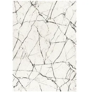 AFK Living Tapis design facile d'entretien beige 80 x 150 pas cher