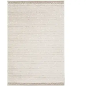 AFK Living Tapis design avec effet relief beige 160x230 cm
