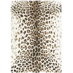 AFK Living Tapis design facile d'entretien marron 120x170 cm pas cher